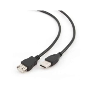 CABO USB EXTENSÃO TIPO A-MACHO PARA A-FEMEA 1,8MT