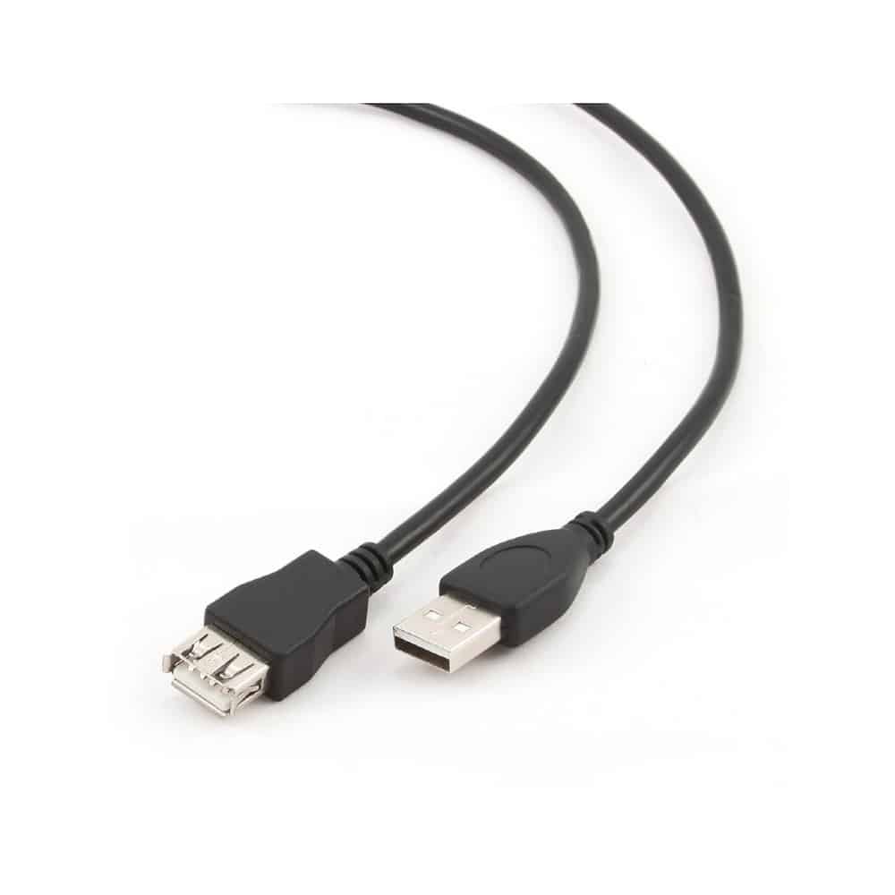 CABO USB EXTENSÃO TIPO A-MACHO PARA A-FEMEA 1,8MT