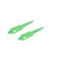 Cabo Fibra Ótica Lanberg Mono SC/APC-SC/Apc Duplex G657A1 Lszh 2.5 Metros Branco