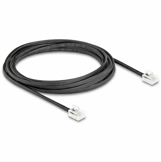 Cabo RJ11 Iggual 2 metros para gavetas dinheiro