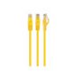 Cabo Rede Cat 6. 3Metros - Amarelo
