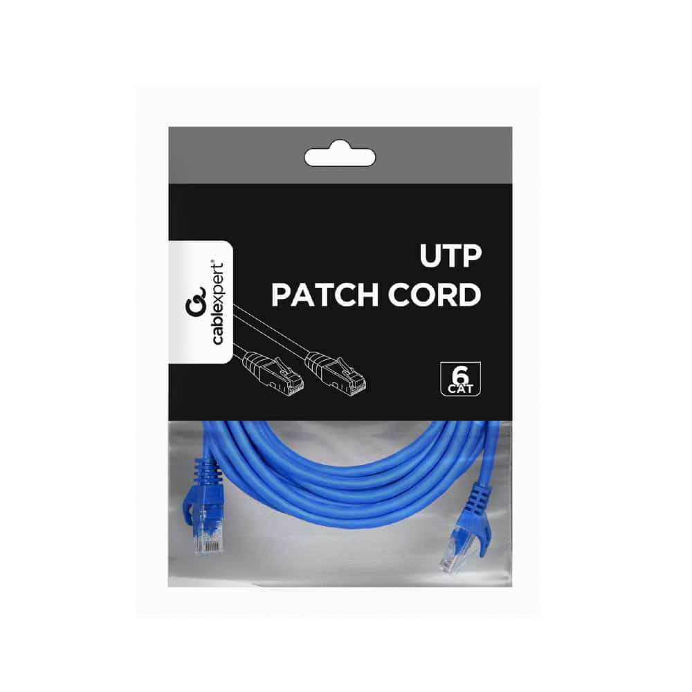 Cabo Rede Cat 6. 3Metros - Azul