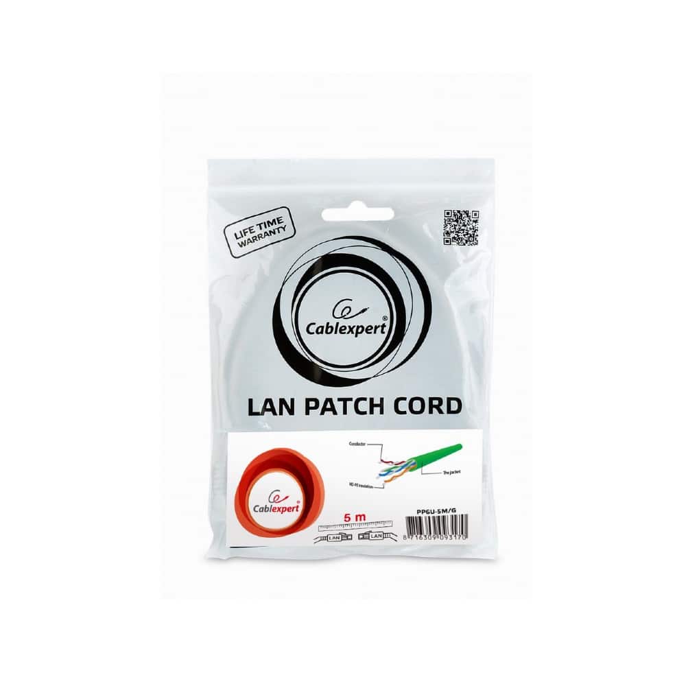 Cabo Rede Cat 6. 1Mt - Verde