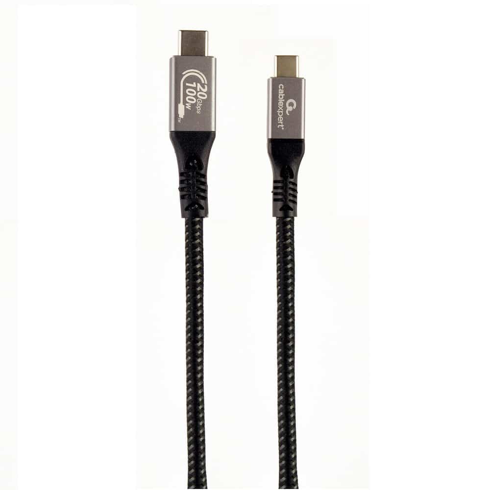 Cabo Type-C para Type-C Premium Usb 3.2 Gen 2x2 charging e Data 20Gbps 100W 1.5 Metros Cabo Type-C para Type-C Premium Usb 3.2 Gen 2x2 charging e Data 20Gbps 100W 1.5 Metros