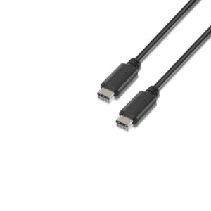Cabo USB 2.0 Tipo-C M/M 0.5M Preto