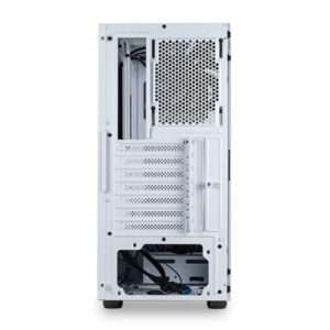 Caixa Gaming ABYSM Danube Kolpa Argb Com Vidro Temperado - Branco