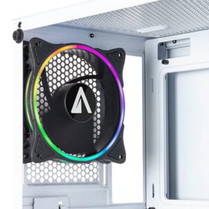 Caixa Gaming ABYSM Danube Kolpa Argb Com Vidro Temperado - Branco