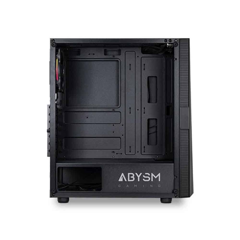 Caixa Gaming ABYSM Danube Kolpa com Vidro Temperado - Preta