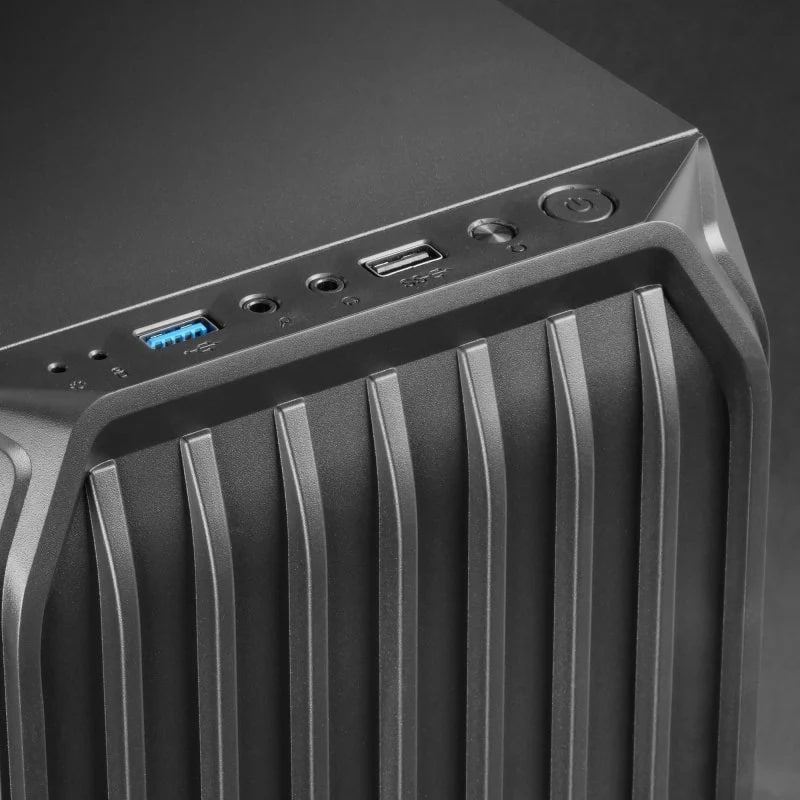 Caixa Gaming Micro-ATX Mars Gaming MC-S2