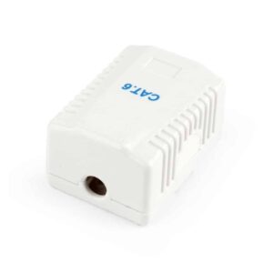Caixa Tomada Rede RJ45 1 Portas CAT6 FTP Parede