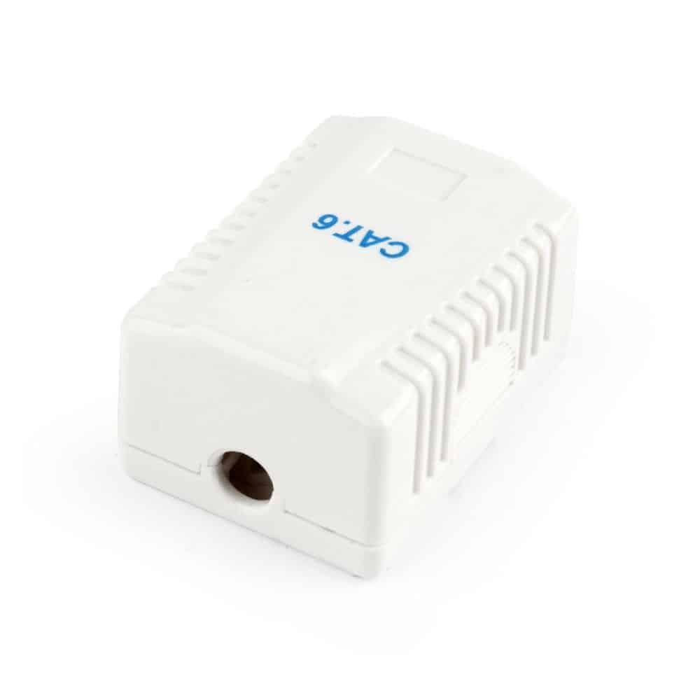 Caixa Tomada Rede RJ45 1 Portas CAT6 FTP Parede