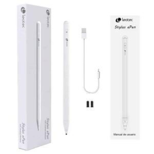 Caneta Digital Leotec Stylus ePen para Android iOS e Windows Branco