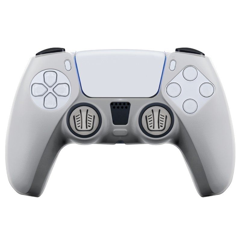 Capa em Silicone FR-TEC Custom Kit Translucent para Comando PS5 Transparente