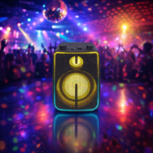 Coluna PartyBox MUSE M-1802 Bluetooth Com Bateria