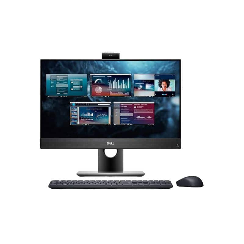 Computador All-in-One Dell Optiplex 5490 23.8" Full HD i5-10500T 8Gb 256Gb SSD NVME Win10Pro Edu. c/ Teclado + Rato - Artigo Novo - 3 Anos de Garantia