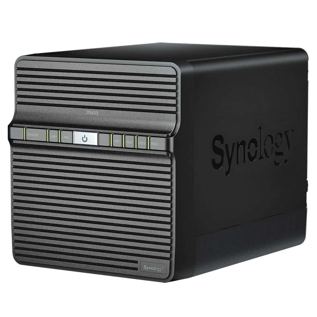 Synology DS423 NAS DiskStation 4 baias SATA 6Gb/s Ram 2 GB - Gigabit Ethernet 2xGbE 2xUSB3.2