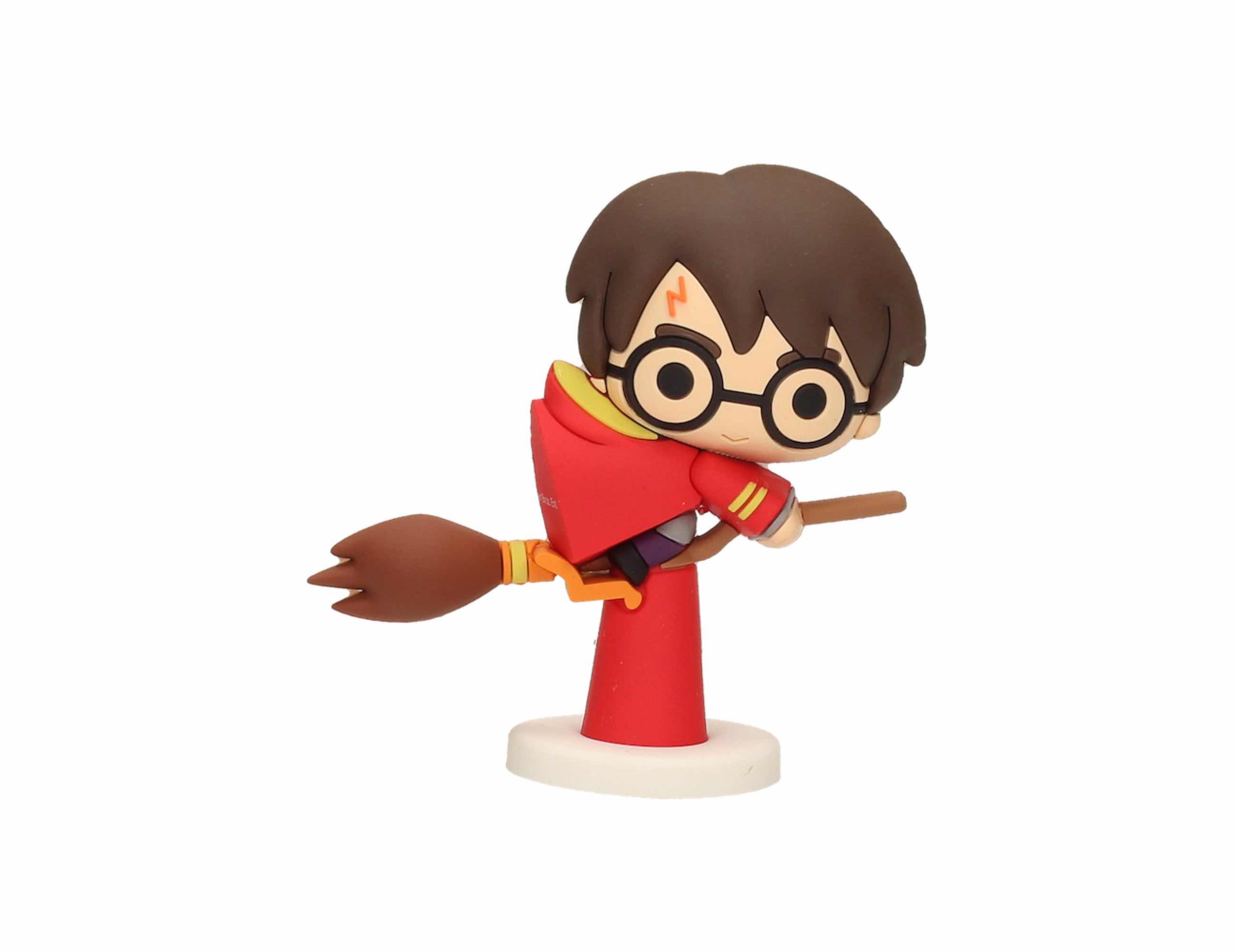 Figura SD Toys Harry Potter Mini Harry Potter com Nimbus e equipamento Gryffindor
