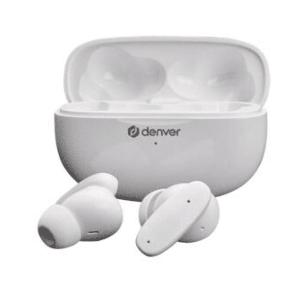 Auricular Bluetooth Denver Twe - 49enc - branco
