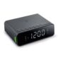 Despertador com Rádio MUSE M-175 Preto com Carregador Wireless Preto