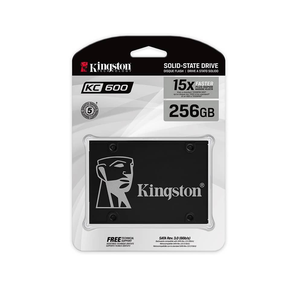 Disco SSD Kingston SKC600 256GB SATA III