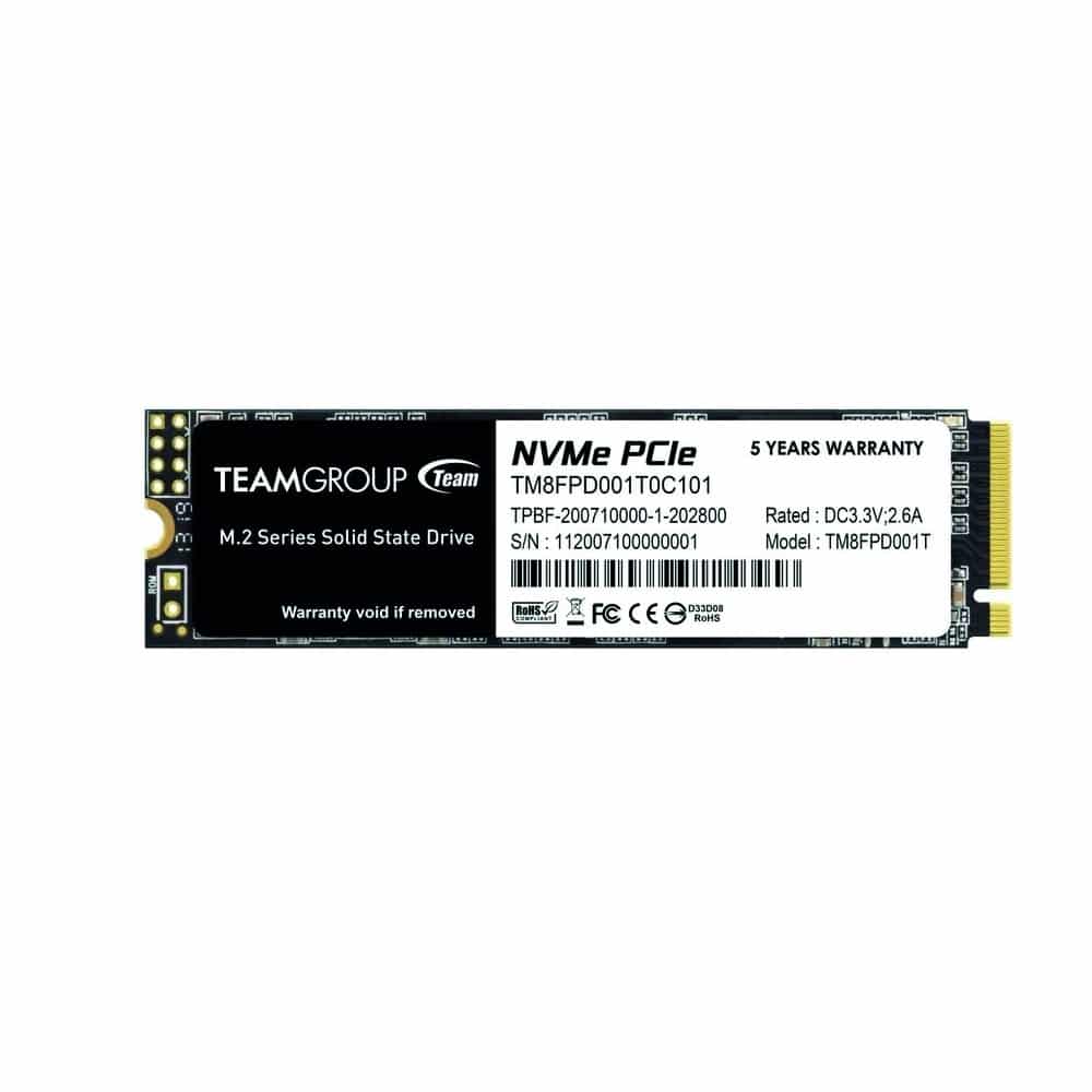Disco SSD Team Group 1Tb M.2 PCIe NVMe MP33 Pro