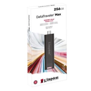 Pen Drive Kingston DataTraveler MAX 256Gb USB3.2 Gen2 Preta