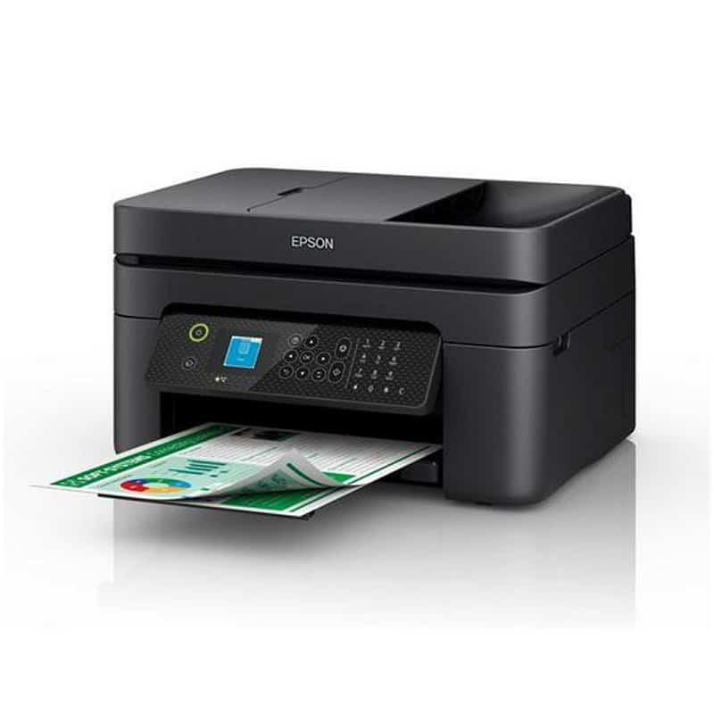 Impressora Multifunções Epson WorkForce WF-2930DWF Wifi Fax Preta