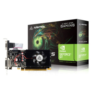 Placa Gráfica Arktek GT740 4GB GDDR3 64Bits Compativel Baixo Perfil 1*VGA 1*HDMI 1*DVI