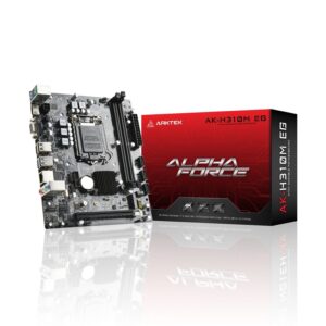 Motherboard Arktek H310M EG Socket 1151 2xDDR4 PCIe Micro ATX + CPU Intel I5-8th Geração