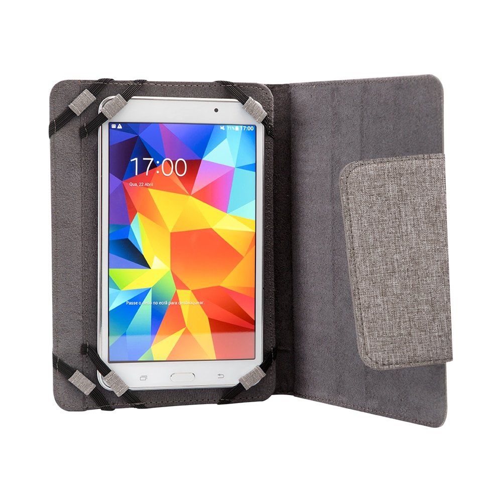 Capa Halfmman Universal 7" - 7,9" Oxford - Castanho Claro