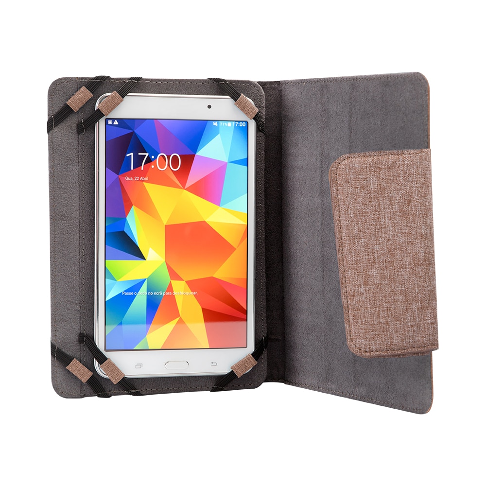 Capa Halfmman Universal 7" - 7,9" Oxford - Creme