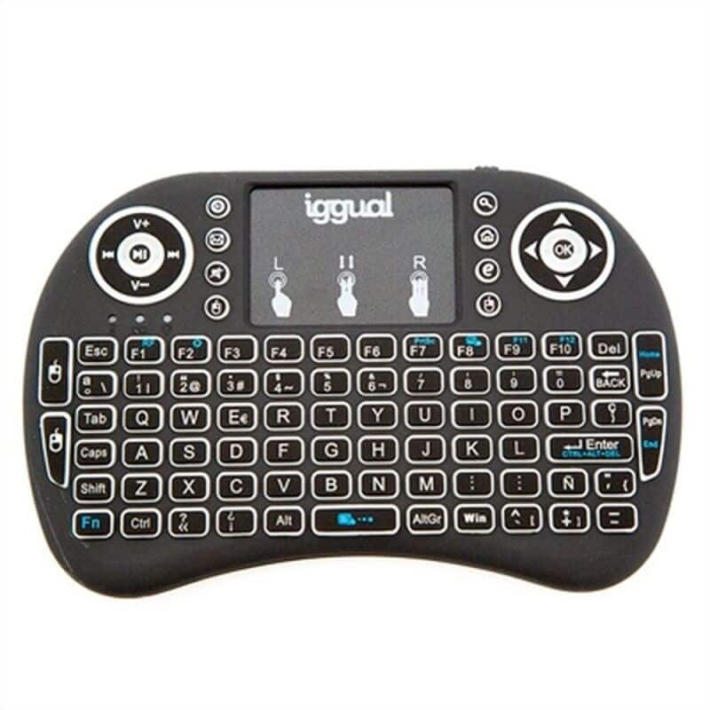 Mini Teclado Wireless Iggual com painel tactil