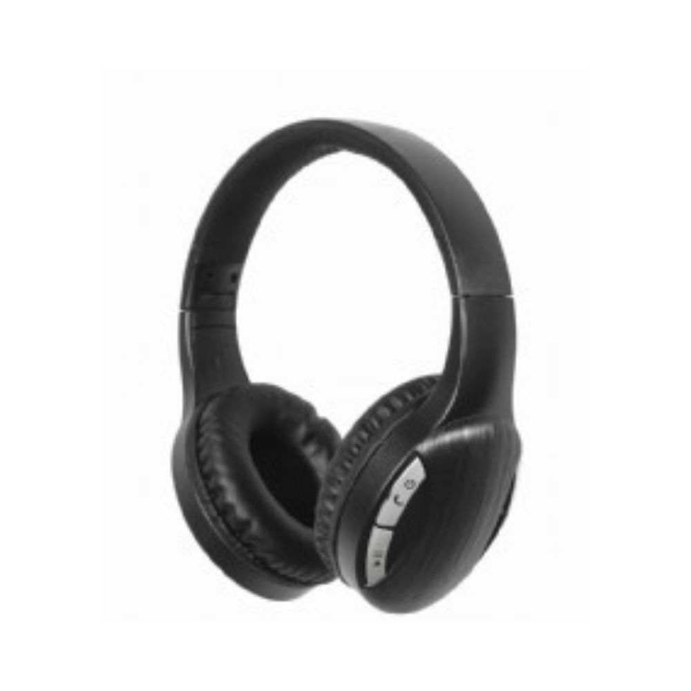 Auscultadores Bluetooth Gembird BTHS-01-BK Com e Sem Fios MicroUSB Pretos