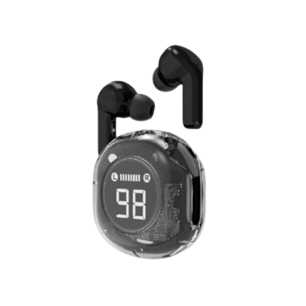 Auriculares Bluetooth Sem Fios Gembird TWST-01-BK In-Ear para Chamadas e Música com Carregamento USB-C Auriculares Bluetooth Sem Fios Gembird TWST-01-BK In-Ear para Chamadas e Música com Carregamento USB-C