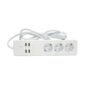 Tomada proteção 3x e 4 USB Inteligente Woox R4028