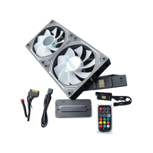 Kit 3 Ventoinhas Alientech Infinity D Regular ARGB com Control Box e Controlo remoto