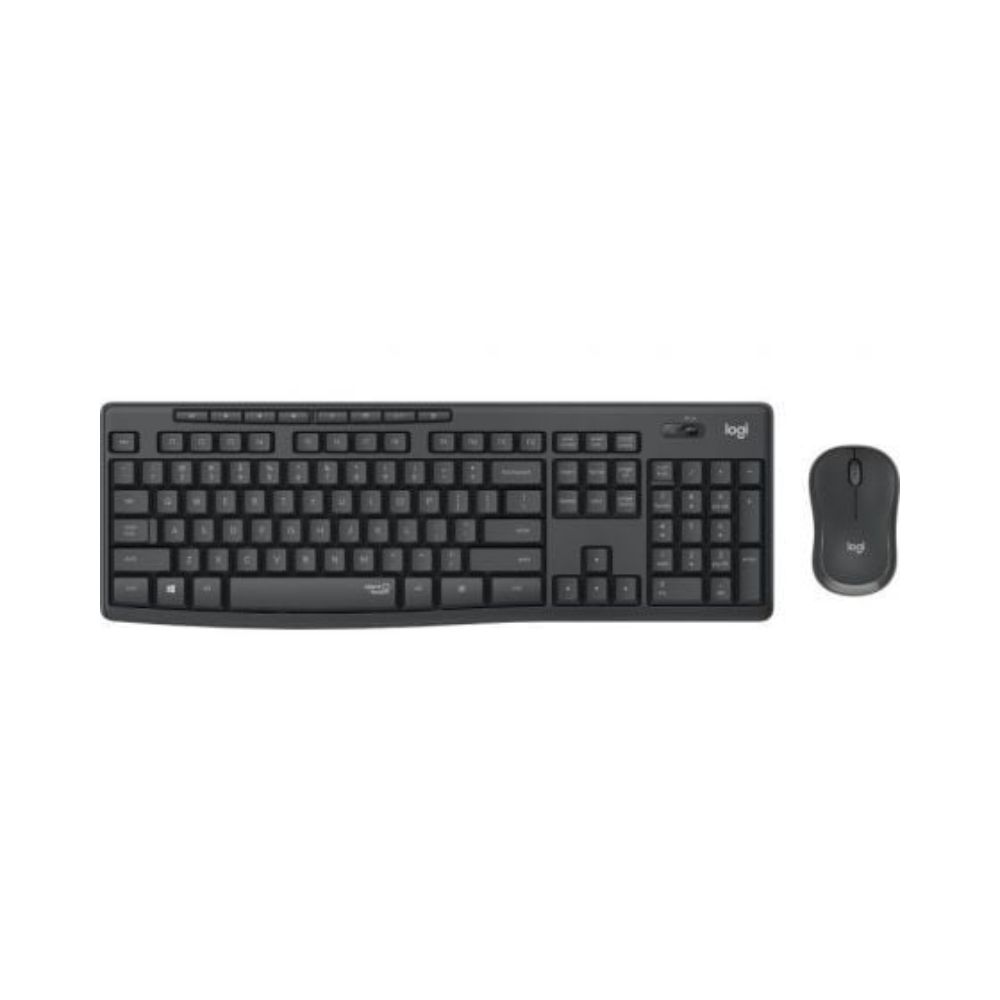 Teclado e Rato Sem Fios Logitech Silent Touch MK295 – Grafite