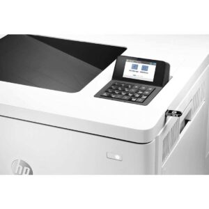 Impressora Laser Color HP LaserJet Enterprise M554DN Dúplex Branca