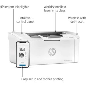 Impressora Laser Monocromo HP LaserJet M110w WiFi Branca