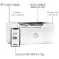 Impressora Laser Monocromo HP LaserJet M110w WiFi Branca