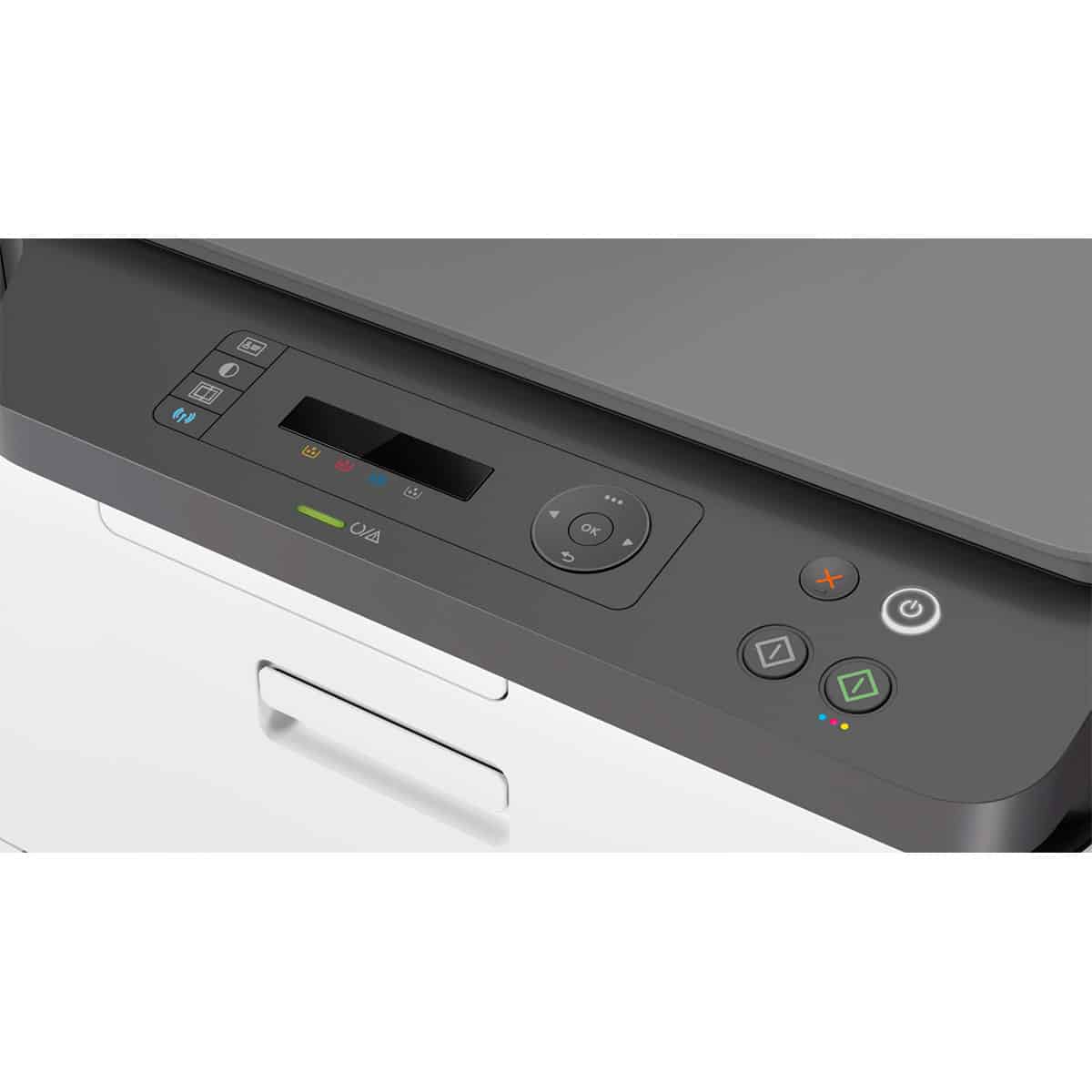 Impressora Multifunções Laser Color HP 178NW WiFi Branca