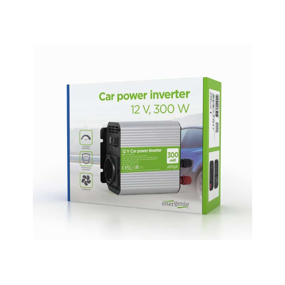 Inversor para Carro 12V 300W Gembird