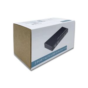 KVM HDMI Aisens A111-0400 2PC com Apenas 1 Teclado e Rato