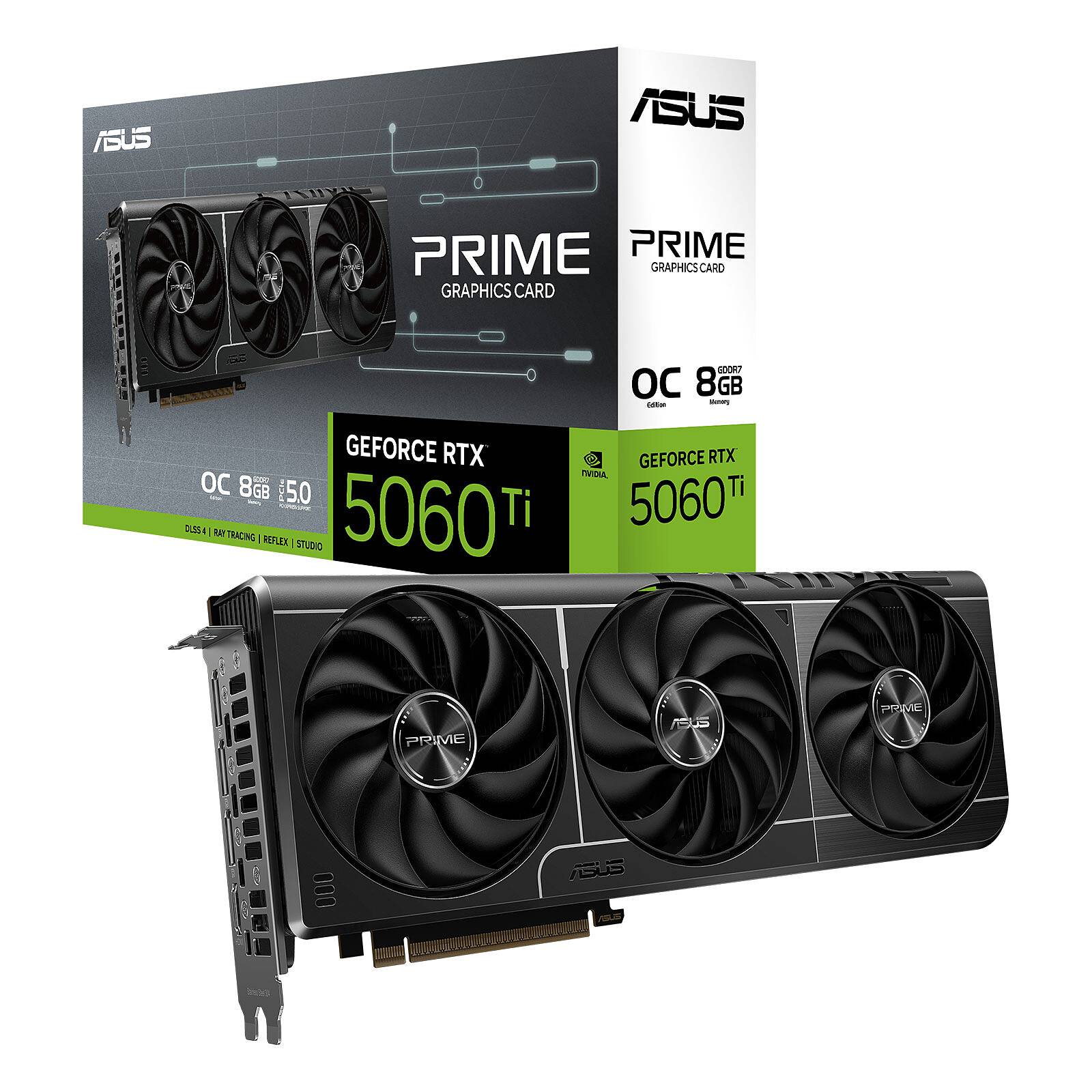 Placa Gráfica Asus Prime RTX5060 TI 8GB DDR7