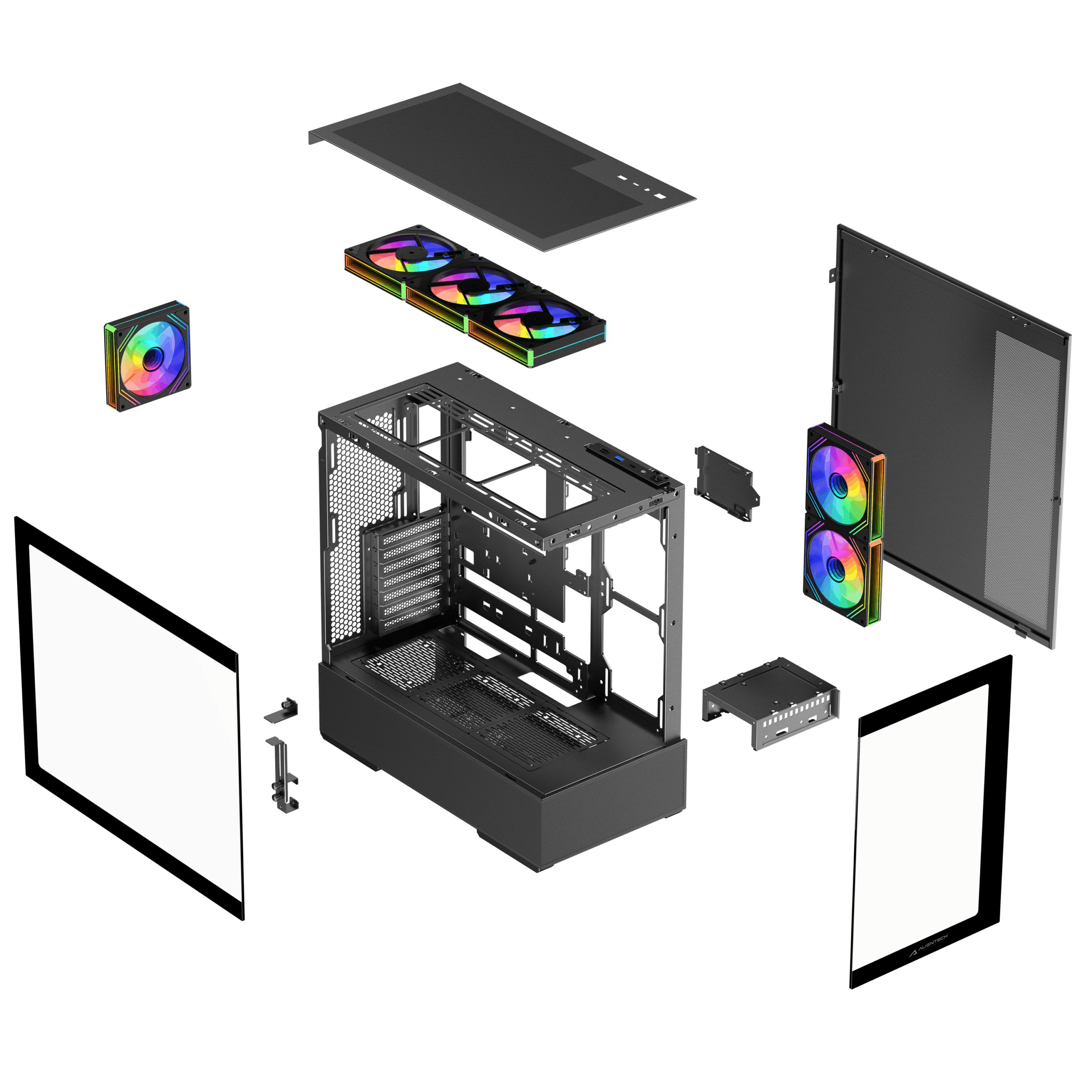Caixa Gaming ATX Alientech AL33A
