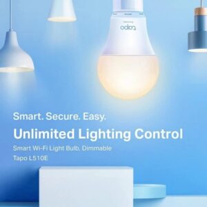 Lâmpada TP-Link Dimmable Smart Light Bulb, 2-Pack