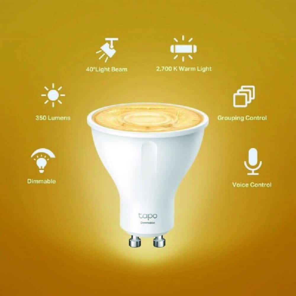 Lâmpada TP-Link Smart Wi-Fi Spotlight Dimmable