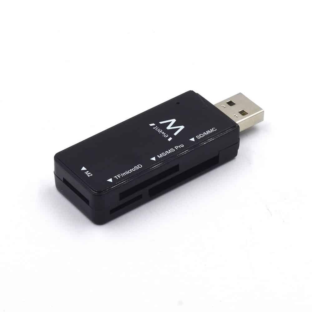 Leitor de cartões Ewent USB 2.0 Multi Card Leitor de cartões Ewent USB 2.0 Multi Card