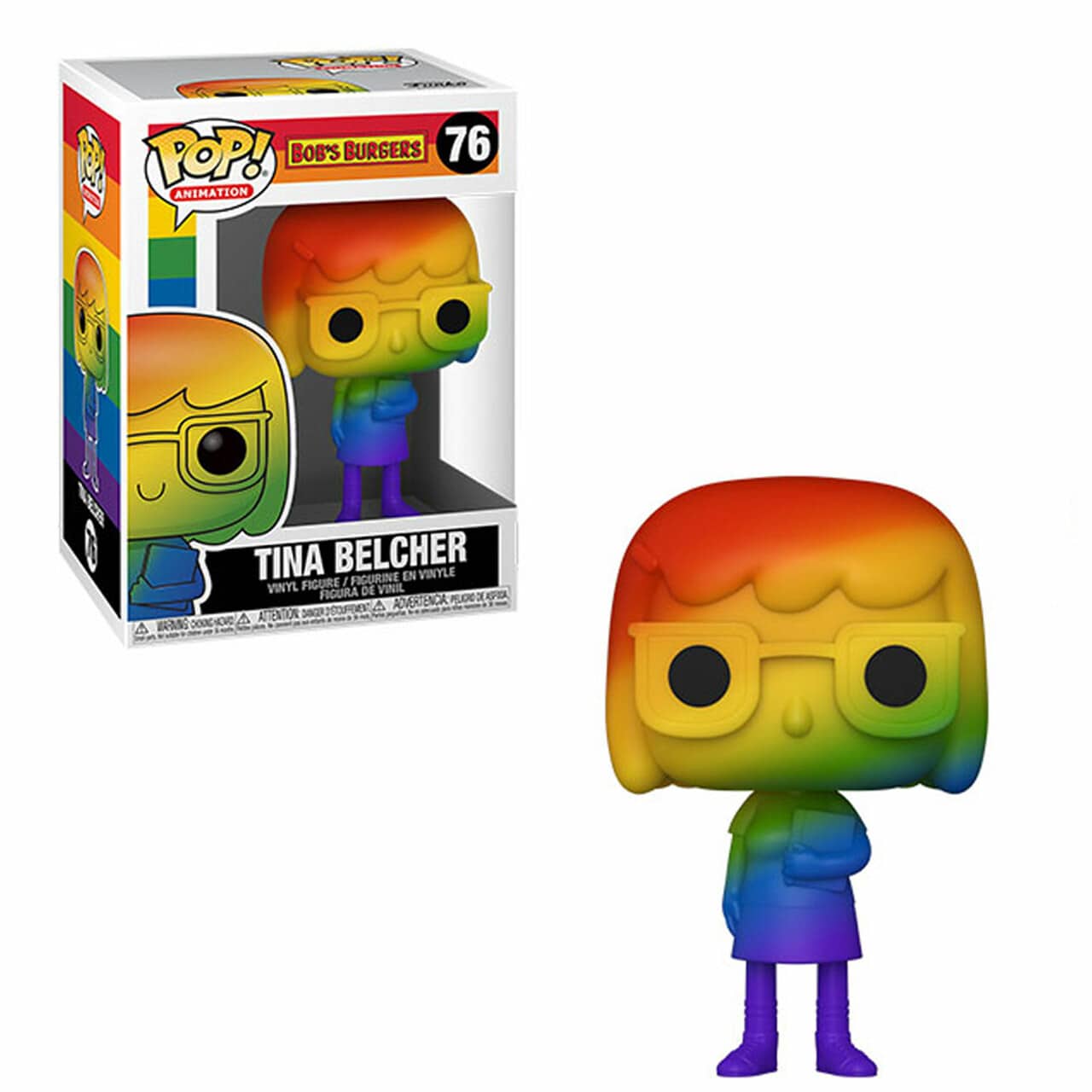 Funko Pop! Tina Belcher Rainbow - Bob's Burgers