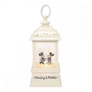 Figura Enesco! Mickey And Minnie Lantern Lamp - Disney